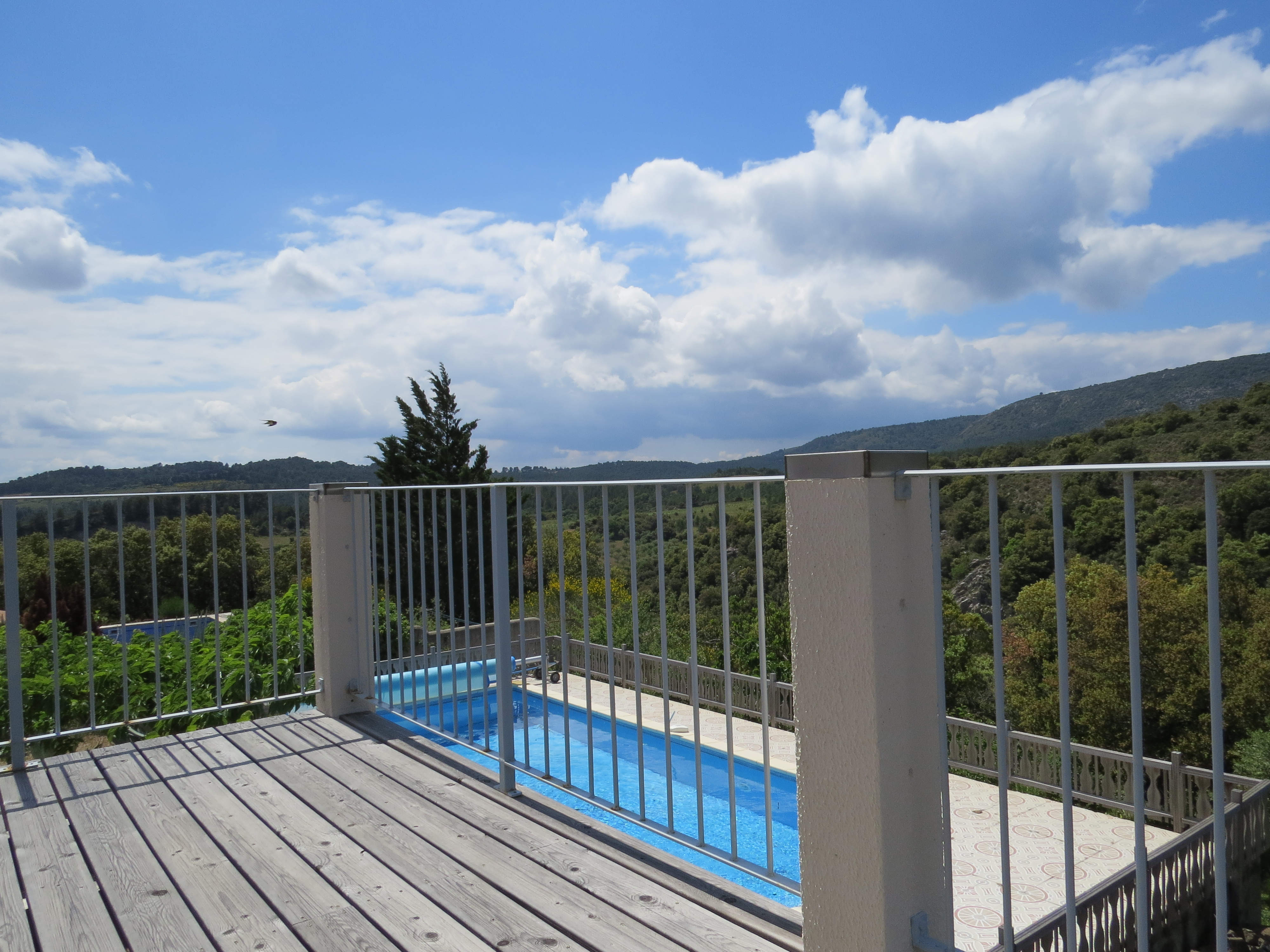 View from master bedroom balcony