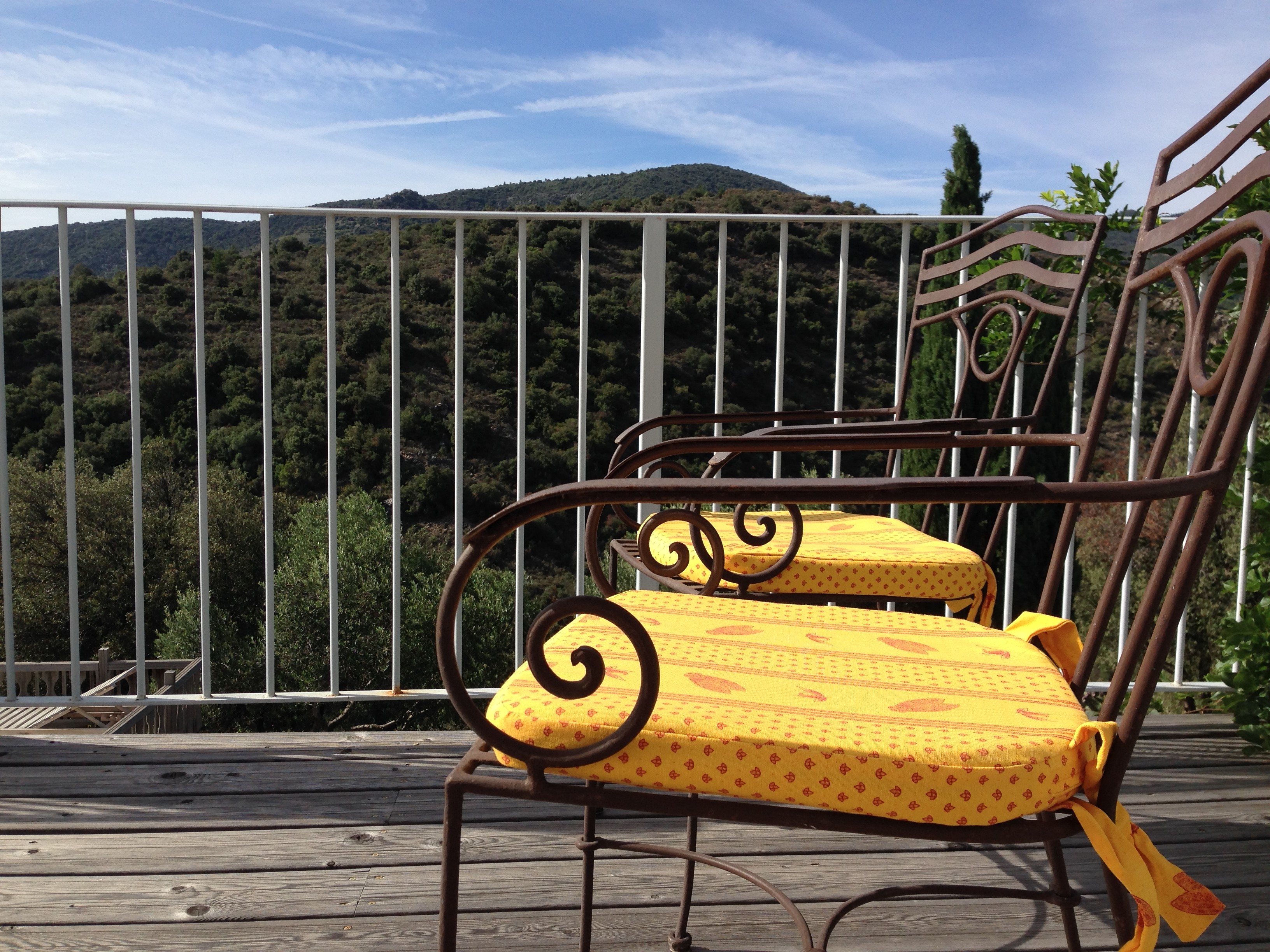 Balcony chairs